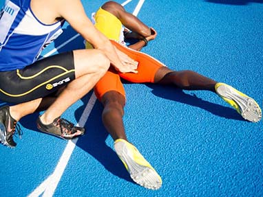 The most common injuries in Athletics